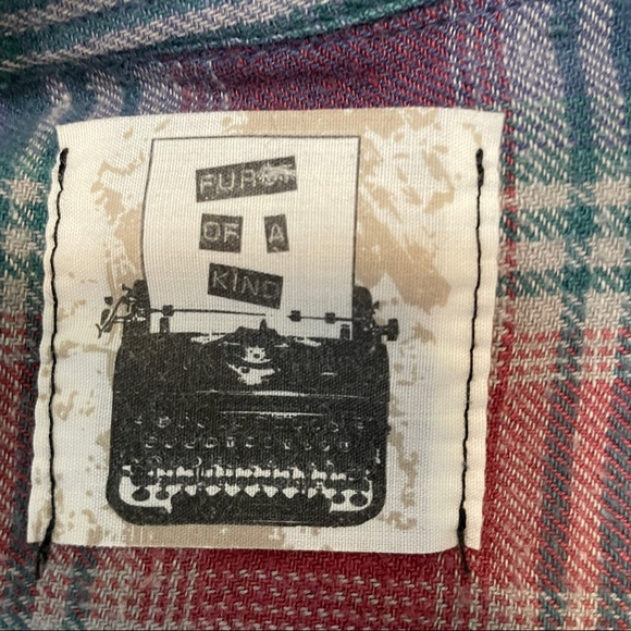 SOLD Furst of a Kind Blue Studded Button Down - Picture 9 of 11